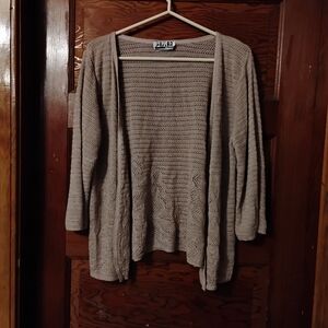 Nude Pink Cardigan/Beach Cover Up